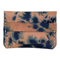 Fold Over Wallet - Indigo Tie Dye