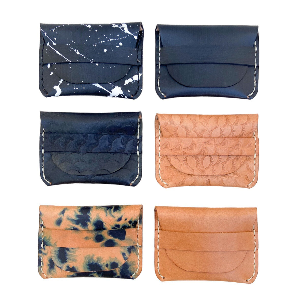 Fold Over Wallet - Natural