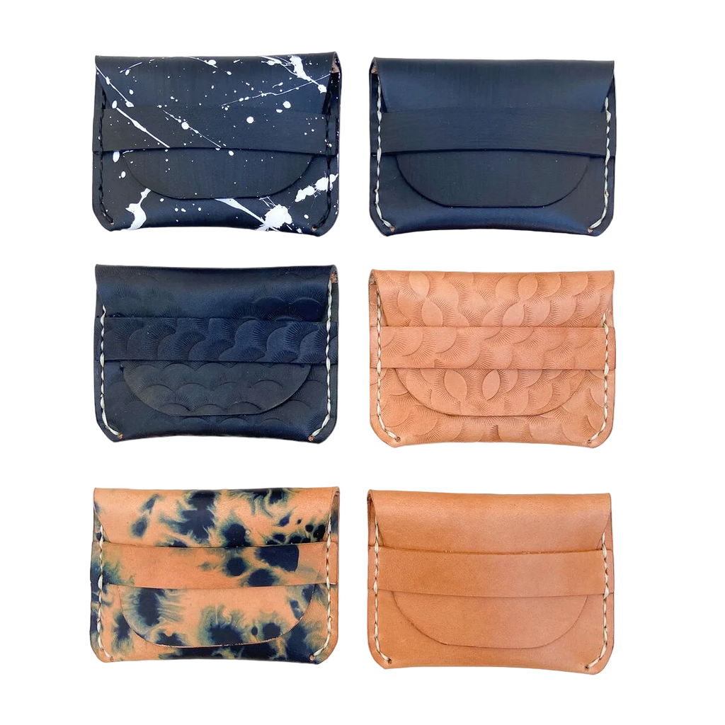 Fold Over Wallet - Natural