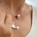 Dineh - Navajo Pearl Coin Necklace