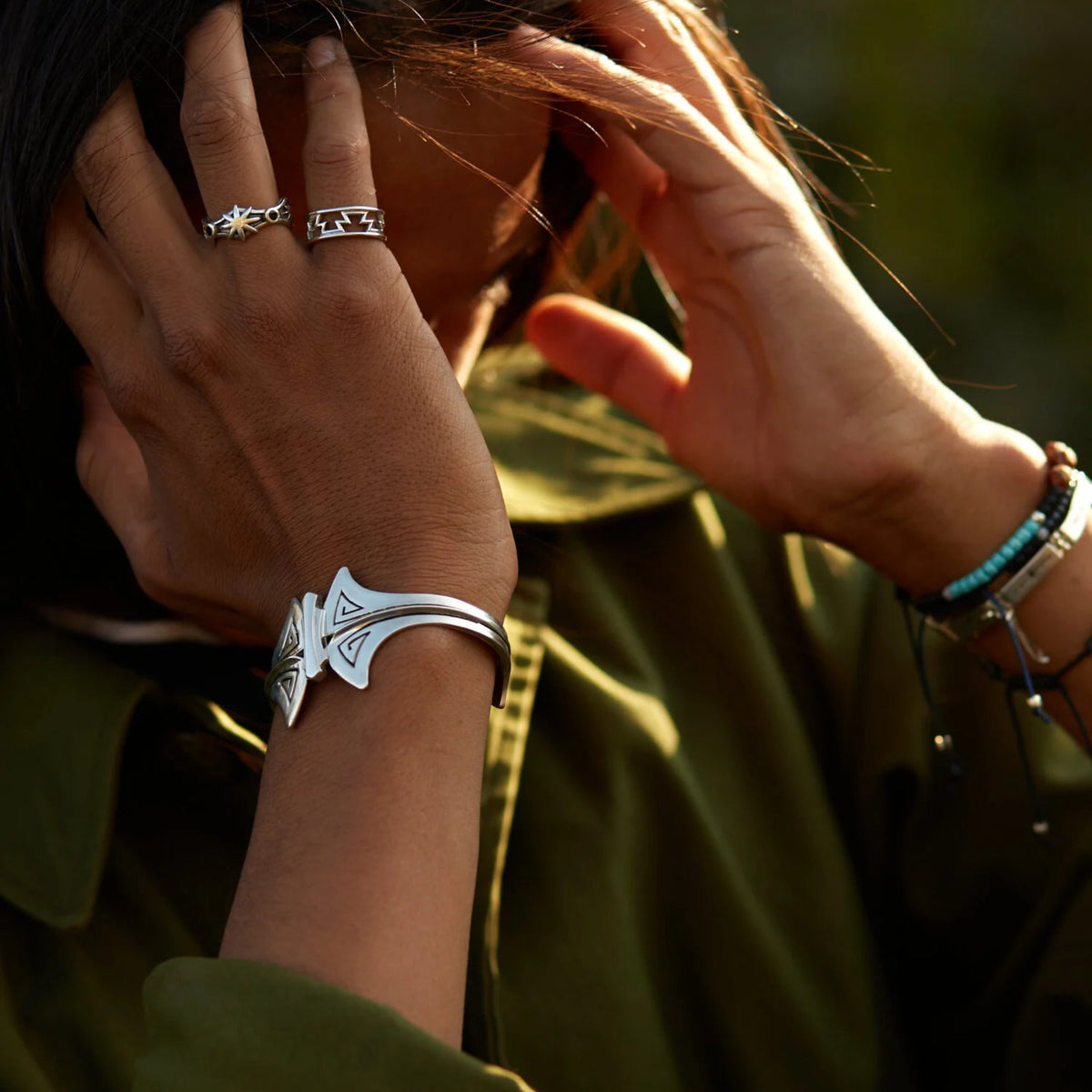 Dineh - Butterfly Rug Bracelet