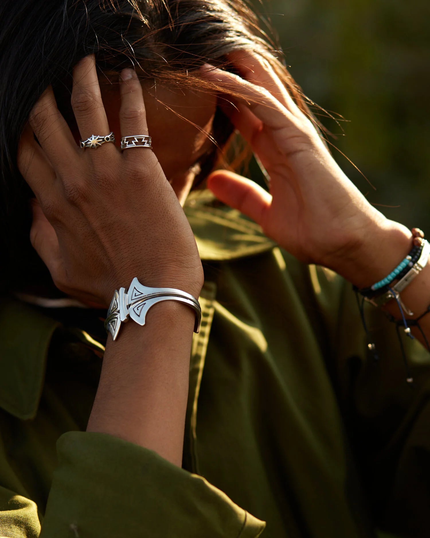 Dineh - Butterfly Rug Bracelet