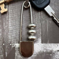 Dine - Navajo Pearl Safety Pin