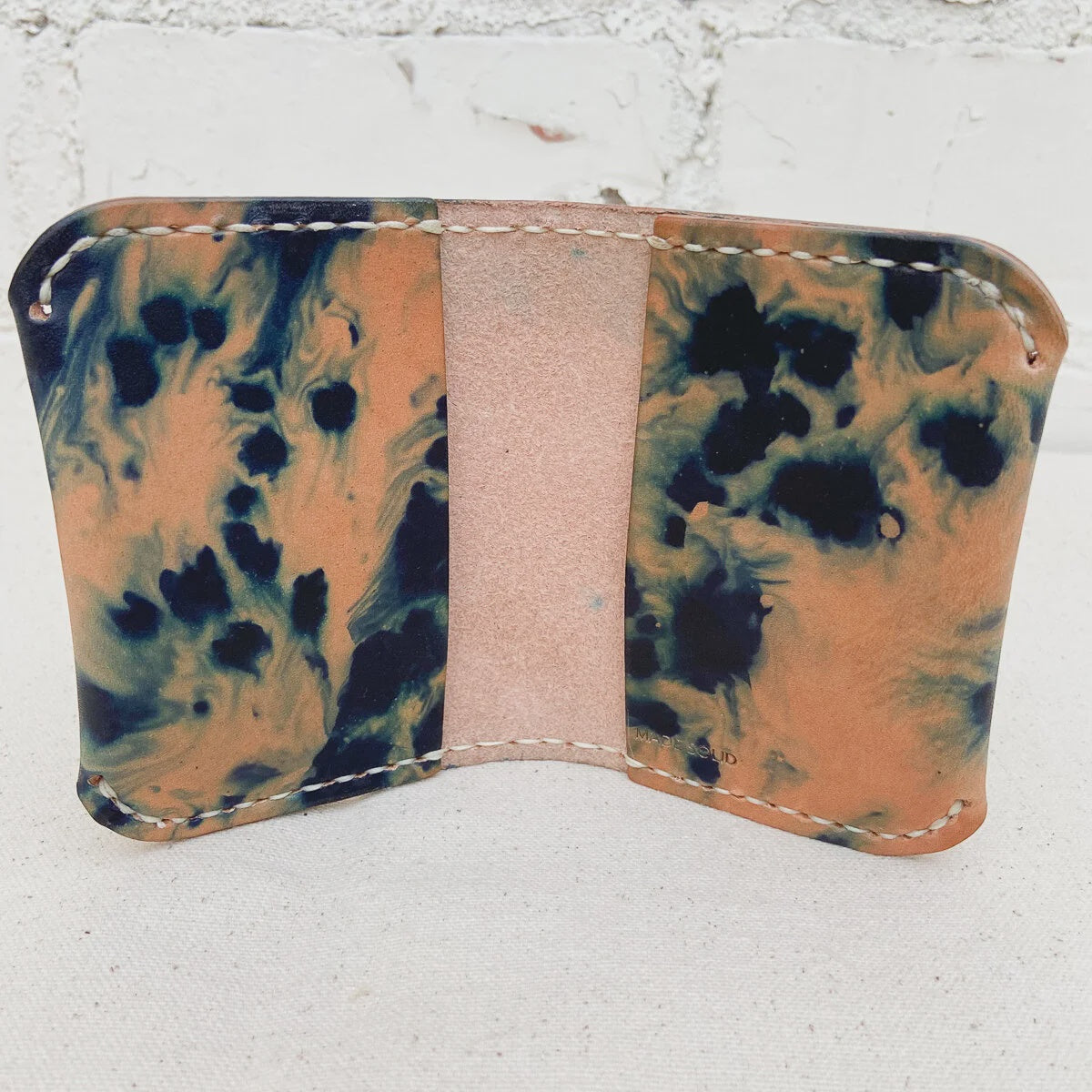 Slim Wallet - Indigo Tie Dye
