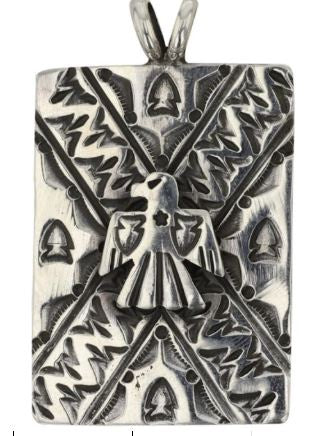 Vintage Navajo Thunderbird Pendant