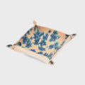 Sized Laced Tray - Indigo Tie Dye 6" x 6"