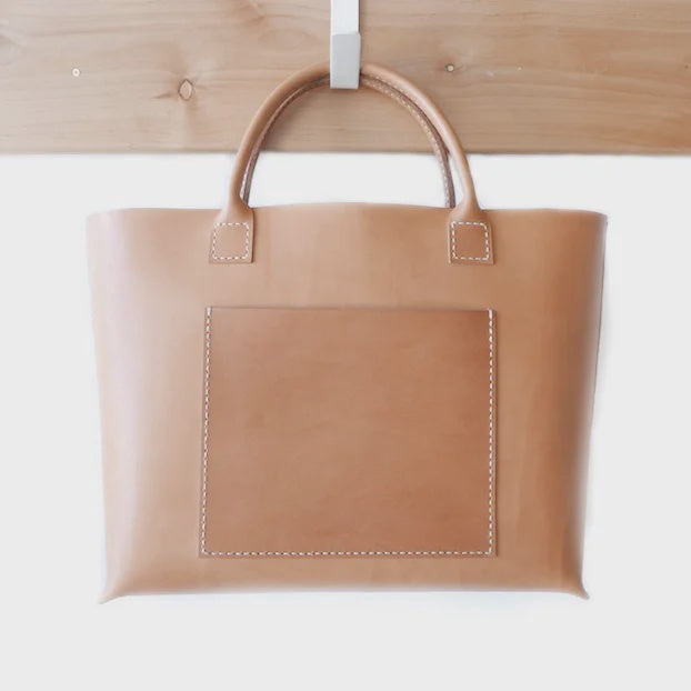 Classic Tote - Natural / Indigo